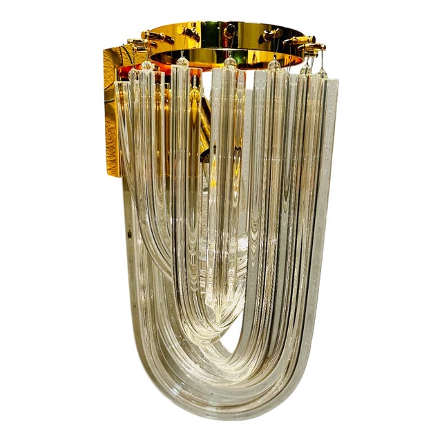 Trilobo Wall Light by Paolo Venini for Venini For Sale
