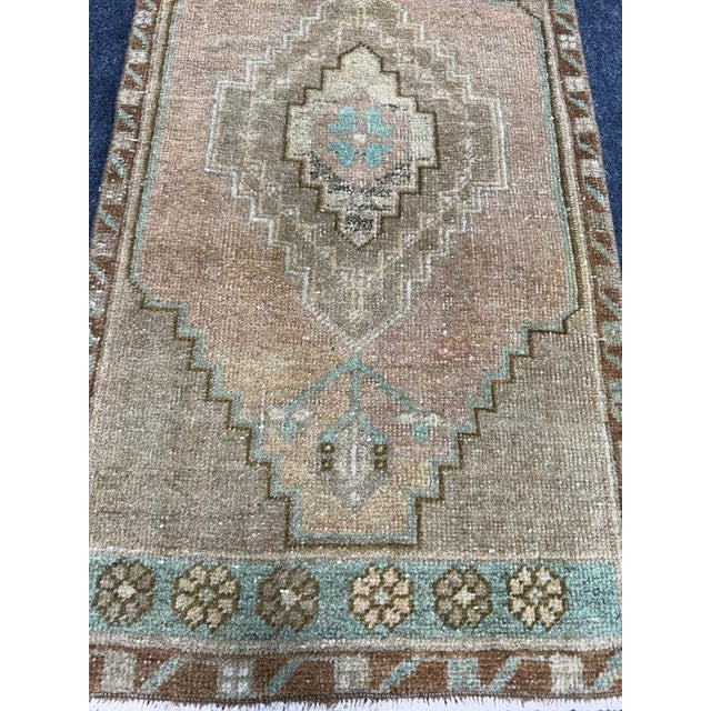 Contemporary Turkish Yastik Rug 1'6" x 2'11" For Sale - Image 3 of 5