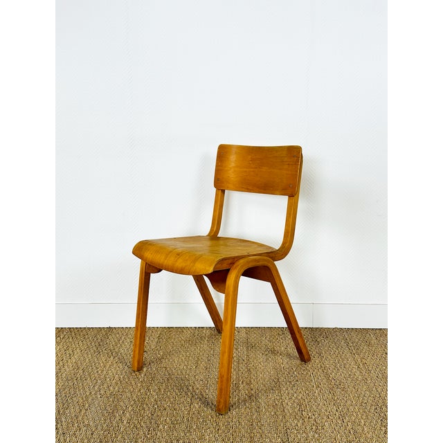 Vintage Bentwood School Chairs, 1950s, Set of 2 For Sale - Image 10 of 18