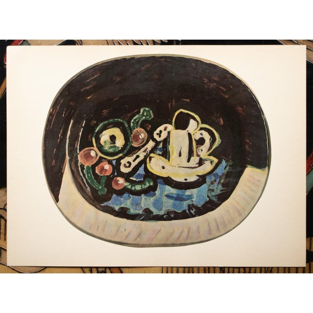 1950 Set of 8 Swiss Prints of Picasso's Ceramic Platters For Sale - Image 10 of 18