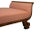 This rare 19th century drop end Biedermeier style daybed features a rich brown frame, making it a standout piece of...