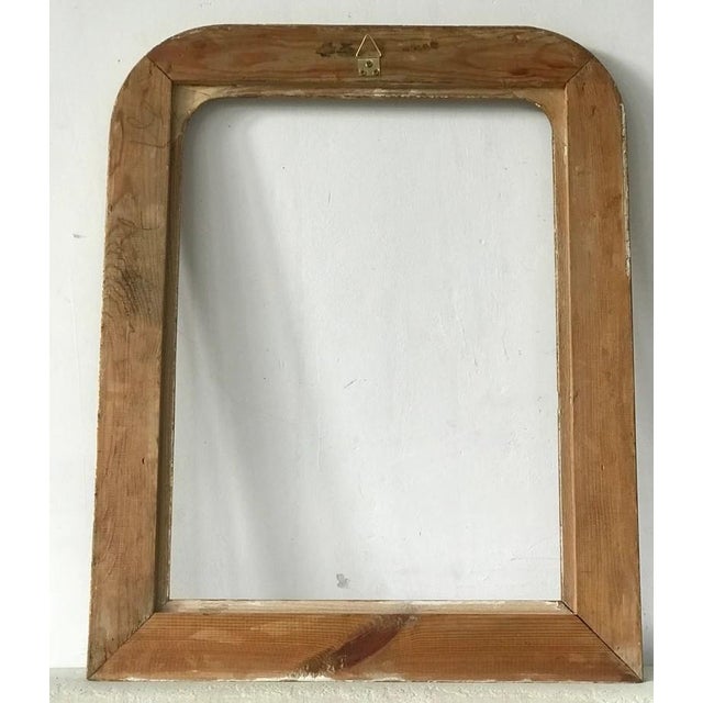 Large 19th Century Louis Philippe French Gilded Frame with Baroque Carved Ornamentation For Sale - Image 6 of 7