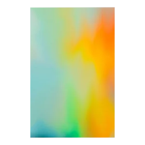 Contemporary Abstract Chromogenic Print Face-Mounted 3mm Matte Plexiglas Photography “Bleed # 202416” by Paul Snell
