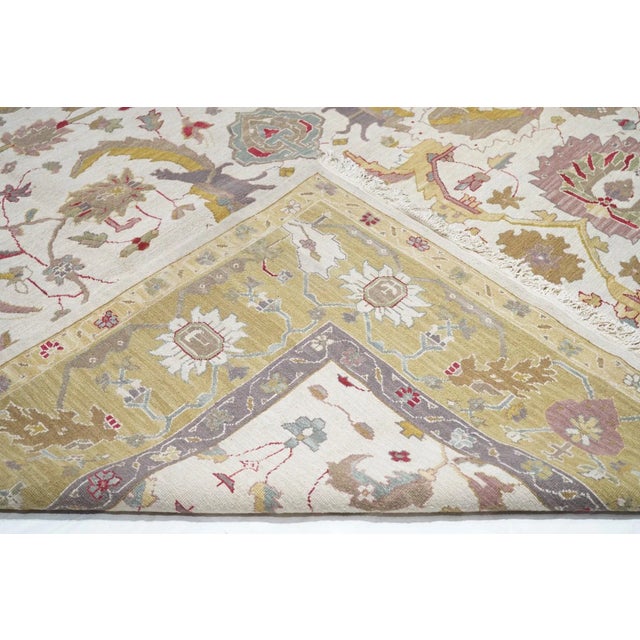 2010s Contemporary Sumak Rug 10'0'' x 14'0'' For Sale - Image 5 of 11