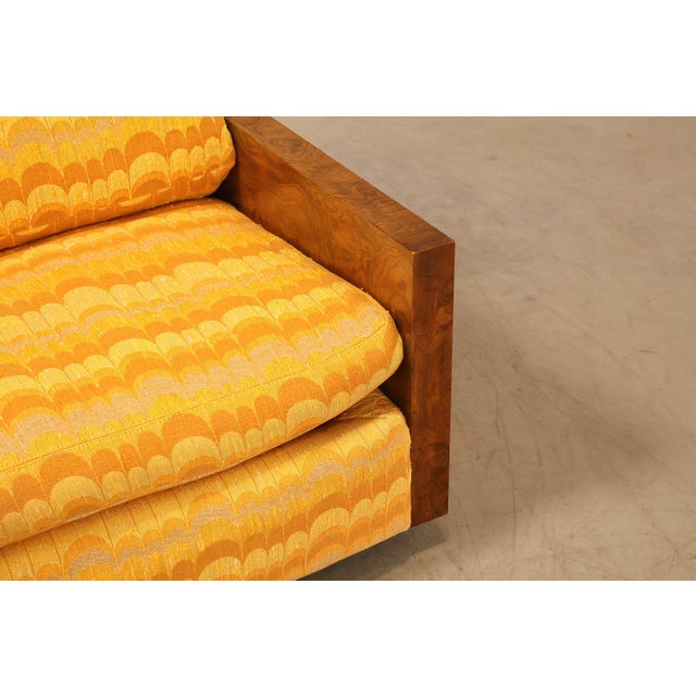 Milo Baughman For Thayer Coggin Mid Century Modern Two Seat Sofa Loveseat For Sale In Philadelphia - Image 6 of 18
