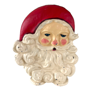 Cast Iron Santa Claus Doorstop