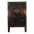 Large 84" Inch Tall Black Chinese Antique Cabinet For Sale