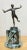 Late 19th Century Late 19th Century Diminutive Grand Tour Bronze 'Balancing Faun' on Marble Pedestal - A Pair For Sale - Image 5 of 13