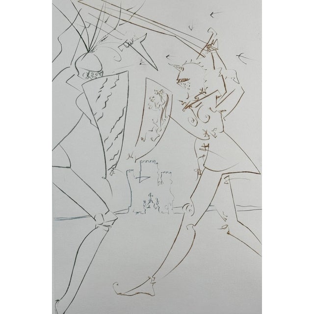 ARTIST: Salvador Dali TITLE: La Quete du Graal The Pass of Gadalore MEDIUM: Etching EDITION NUMBER: XV/XXV SIGNED: Hand...