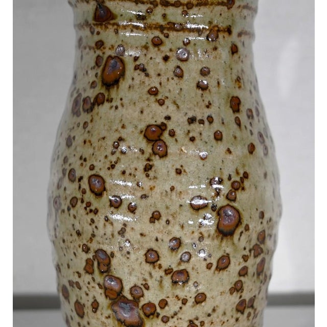 20th Century Glazed Stoneware Pitcher by G. Tiffoche For Sale - Image 17 of 18