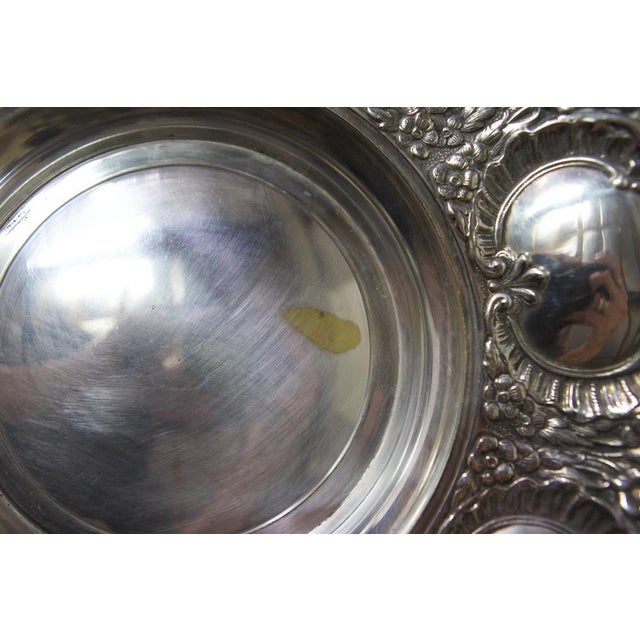 1970s 20th Century Silver-Plated Fruit Tray from Orbisa MTL, 1970s For Sale - Image 5 of 15