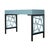 Tiffany Writing Desk - Pool Blue For Sale In West Palm - Image 6 of 9