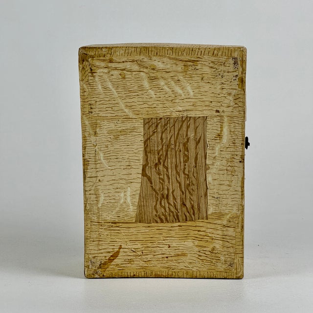 Antique Labeled Doll/Keepsake Box With Metal Handle & Lock, Circa 1842 For Sale - Image 11 of 11