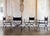 Metal Iron & Leather Curule Armchairs — Set of Four, Sold in Pairs or as a Complete Set For Sale - Image 7 of 9