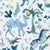 Mid-Century Modern SAMPLE - Schumacher X Happy Menocal Beasts Indoor/Outdoor Fabric In Blue And Green For Sale - Image 3 of 5