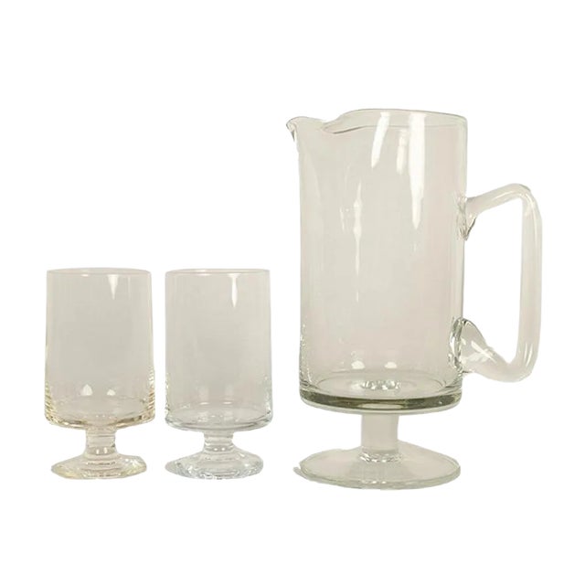 Vintage Danish Stub Glasses by Grethe Meyer & Ibi Trier Mørch for Kastrup Glasværk, 1950s, Set of 18 For Sale