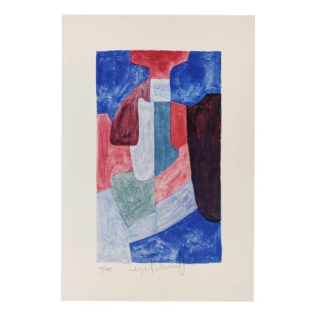 Serge Poliakoff, L'été, 1960s, Lithograph For Sale