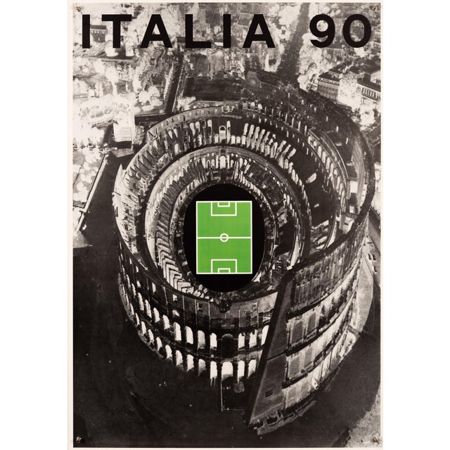 Italian Original Poster by Alberto Burri, 1990 For Sale - Image 9 of 9