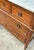 Vintage Louis XVI Neoclassical Style Wood and Marble Dresser For Sale - Image 10 of 18