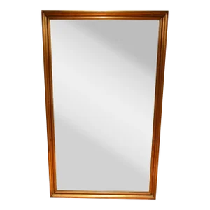 Large 1980s Gilt Wood Mirror