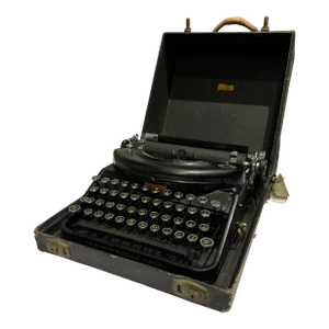 Antique 1934 Remington for Underwood Noiseless Portable Typewriter Serial #651232