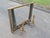 Mid 20th century Hollywood Regency Brass Fireplace Andirons With Flex Screen For Sale - Image 9 of 11