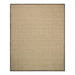 Amber Lewis x Loloi Bowie Sand / Coffee 9'-6" x 13'-6" Area Rug For Sale