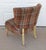 Mid 20th Century Cocktail Side Chair Mid Century Modern Plaid For Sale - Image 5 of 13