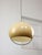 Brown Space Age Italian Jolly Pendant Lamp from Guzzini For Sale - Image 8 of 16