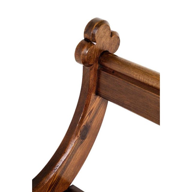 Gothic Revival Altar Chairs, Set of 4 For Sale - Image 9 of 13