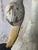 1920s Large Antique Folk Art Carved Wood Swan - Original White Patina For Sale - Image 5 of 18