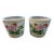 Pair Late 19th Century Famille Rose Lotus Pond Jardinieres For Sale