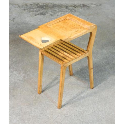 Brown Side Table, Italy, 1950s For Sale - Image 8 of 18