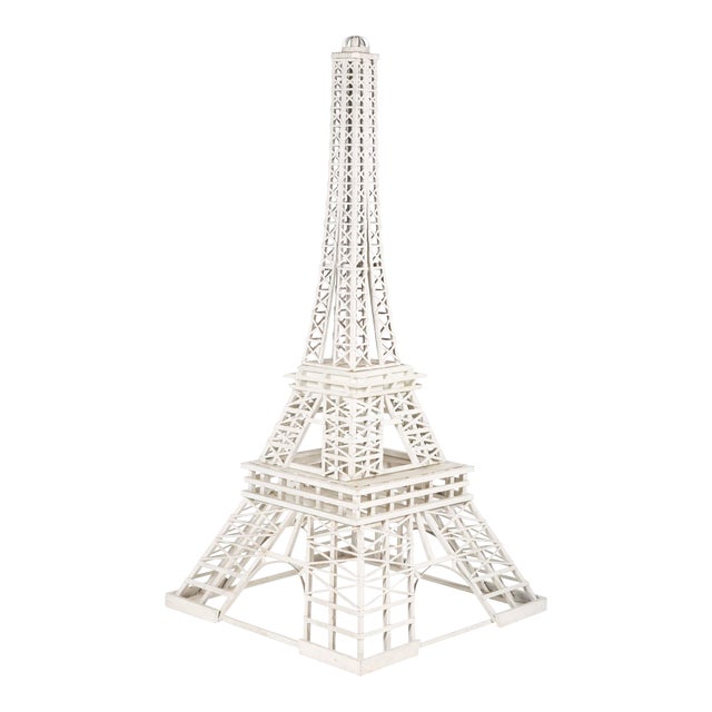 1950s Handmade Eiffel Tower Folk Art For Sale
