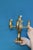 Metal Swedish Brass Five-Arm Candelabra by Lars Åkesson for Vallonmässing For Sale - Image 7 of 11