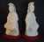 Pair Antique Chinese Blanc De Chine Porcelain Guanyin Statues Dehua Figures For Sale - Image 9 of 18