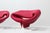 Red Mid-Century Ribbon Chairs by Pierre Paulin for Artifort, 1960s, Set of 2 For Sale - Image 8 of 14