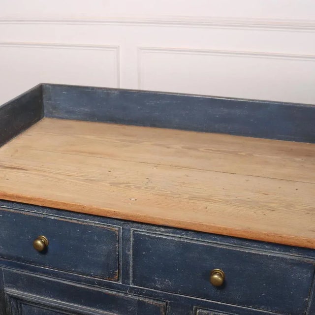 Scottish Painted Dairy Dresser For Sale - Image 10 of 11