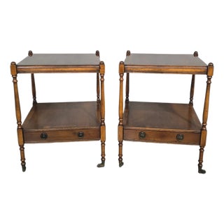 Regency Lamp Tables, 1920, Set of 2 For Sale