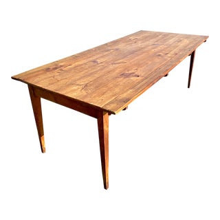 Vintage Rustic Farm Table For Sale