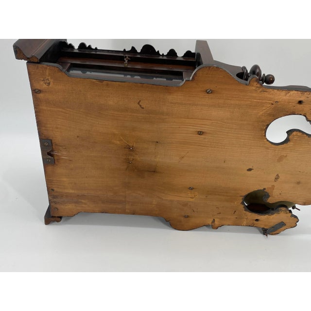 Antique German Wall Clock, 1890 For Sale - Image 11 of 13