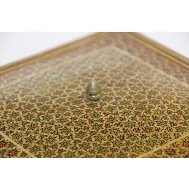 Moorish Micro Mosaic Jewelry Box by Rajhastani, India, 1950 For Sale - Image 14 of 16