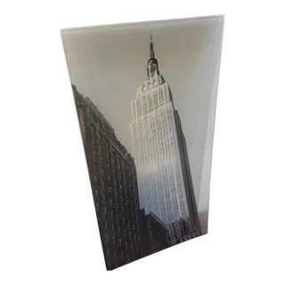 A Rare 1990s Pop Art Glass Tray New York Designed by Andy Warhol for Rosenthal For Sale