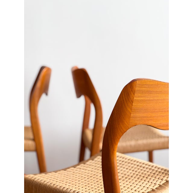 Dining Room Chairs by Niels O. Møller for J.L. Mollers, Set of 6 For Sale - Image 14 of 18