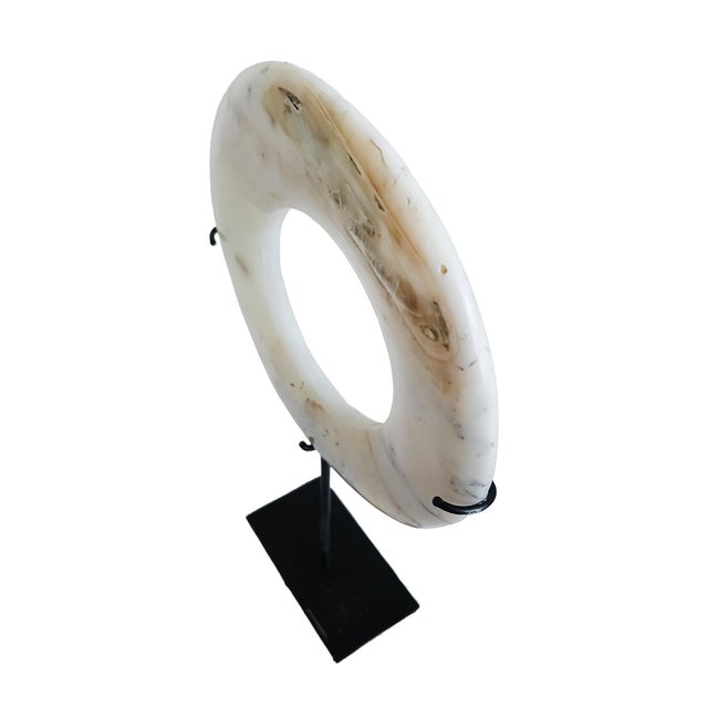 Indonesian Stone Disk For Sale - Image 10 of 16