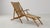 Brown 1960s French Folding Chaise Lounge Chair For Sale - Image 8 of 18