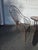 Mid-Century Modern Vintage Wrought Iron Outdoor Bistro Mosaic Top Iron Table Table Top & 2 Chairs For Sale - Image 3 of 12