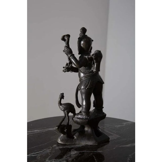 Metal Chinese Ming Dynasty Bronze Taoist Figure, 16th Century For Sale - Image 7 of 8