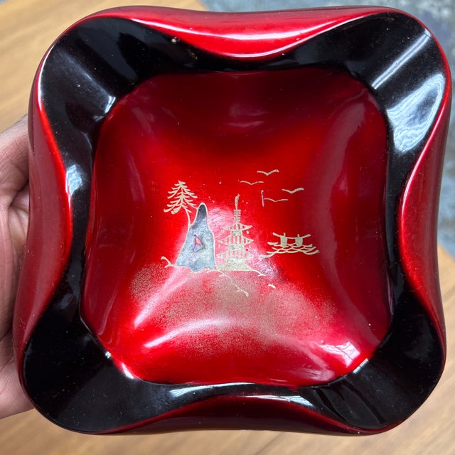 Metal Vintage iSi Austria Red Soda Siphon, Ashtray + Table Lighter Set For Sale - Image 7 of 12
