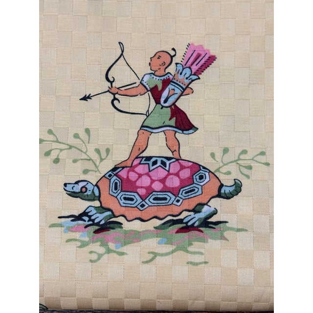 Chinoiserie 1994 Beacon Hill Collection by Robert Allen - Historic Salem Fabric - Chinoiserie For Sale - Image 3 of 9